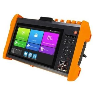 CCTV-tester, CCTV-monitortester, Ip-cameratest K15 8K-monitor CCTV-tester H.265 Multifunctionele SFP Optische Module AHD CVI TVI SDI Alles-in-één Testermonitor PoE-netwerktools(K15)