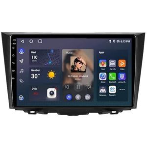 Android 12 Auto Stereo MP5 Player 9'' Screen Autoradio Voor Suzuki Kizashi 2009-2015 Car-play Android Auto GPS-navigatie Bluetooth RDS FM AM DAB+ Radio Stuurbediening Voice Control(8 Core 2G+32G)