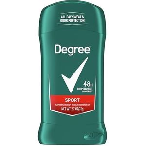 Degree M-BB-1198 Sport & Invisible Antitranspirant Deodorant-stick, 7 oz