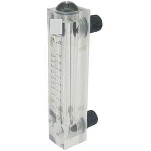 Vloeibare debietmeter Waterstroommeter Paneel Rotameter Zonder Controleklep LZM-15 0.2-2LPM 16-160LPH 1-7LPM 10-100LPH (1-7LPM)
