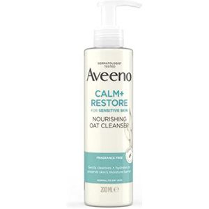 Aveeno Face Calm and Restore Nourishing Oat Cleanser 200 ml