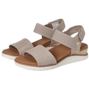 Skechers Dames Martha Stewart Arch Fit Beach Kiss-Beyond Chic sandalen, taupe, 36 EU