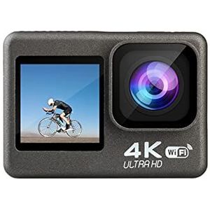 4K Waterdichte Outdoor Sports Camera Anti-Shake WIFI Sport DV Helmcamera sportcamera(Size:AT-S60ER)