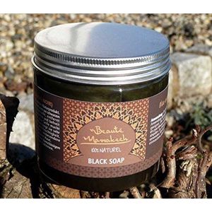 Beaute Marrakech - Natuurlijke Zwarte Olijfzeep - 200 g - Savon Noir