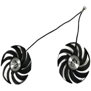 PLD09210B12HH, PLD09210S12HH, VGA-koeler, videokaartventilator, voor MSI, voor GeForce, voor RTX 3070, voor GAMING X, voor TRIO, voor SUPRIM-X 8G, voor grafische kaartenkoeling(B Fan and C Fan)