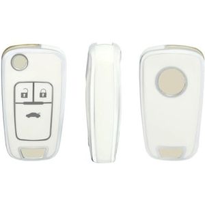 Autosleutel beschermhoes TPU Auto Opvouwbare Sleutel Case Voor Cruze Voor Aveo Voor Trax Voor Zeil Voor Malibu Voor Captiva Voor Opel Voor Vauxhall Voor Astra J Sleutel Shell(8)