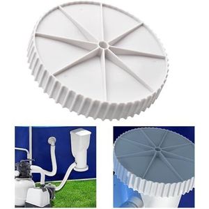 Pool Main Drain Cover Skimmer Pomp Conversie Afvoer Cover Zand Pomp Vacuüm Adapter Vervanging Kit Met Pakking Zwembad Cleaning Tool. Afvoer Cover