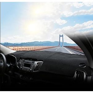 GLZHJ Geschikt voor Kia Sportage 3 R 2011-2015 Auto Dashboard Cover Zonnescherm Vermijd licht Mat Instrumentenpaneel Tapijten Accessoires