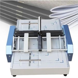 Elektrische nietmachine voor papierboek, nietmachine voor A3-brochures, vouwmachine, gestippelde mapmachine, automatische platte klinkerbindmachine