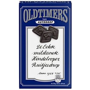 Oldtimers Mildzoute Hindeloper Ruitjesdrop 235 gr 6 stuks