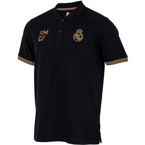 Real Madrid Poloshirt officiële collectie, Zwart, XXL
