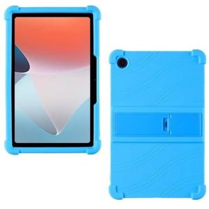 Case Compatibel Met TCL TAB 10L 10.1 inch 8491 Shell Schokbestendig Kinderen Veilig Silicon Cover for TCL Tab10 FHD /Tab10 9460G(Color:Sky Blue,Size:For TCL Tab 10 HD 4G)