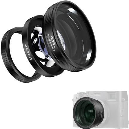 Freewell - FW-FU-XMWA-B - Lens - Macro-Groothoeklens voor Fuji X100VI/X100V