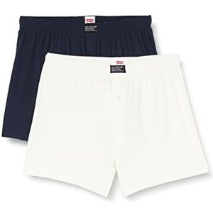 Levi's Herenboxer (verpakking van 2), navy blazer, XL
