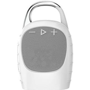 Voor JBL CLIP5 Siliconen Case Clip5 Speaker Organizer Outdoor Draagbare Bescherming Zachte Case (Wit)