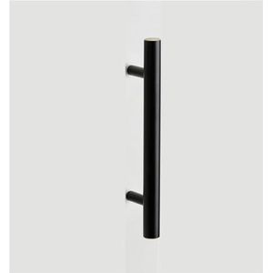 Chinese messing kast lange handgreep moderne eenvoudige koperen lade kledingkast deurklink hardware accessoires (maat : zwart messing 8031 160 gatafstand)