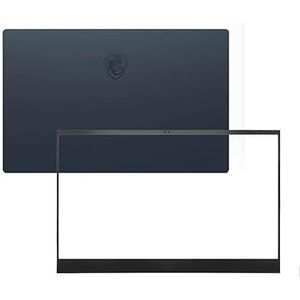 Blauwe LCD achterkant achterkant deksel deksel hoes compatibel met MSI GS66 Laptop MS-16V1 MS-16V2 MS-16V3 Modellen