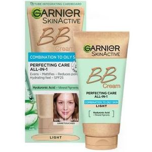 Garnier - Skin Naturals - All-in-1 BB Cream - 50 ml - Voor Combinatie tot Vette Huid
