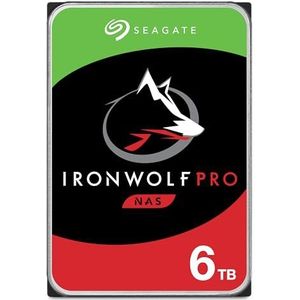 Seagate ST14000NE0008 IronWolf interne harde schijf IronWolf Pro. 6 TB zilver