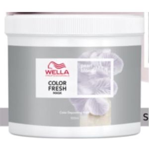 Wella Color Fresh Semi-Permanent Hair Mask 500ml - Pearl Blond