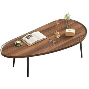 Moderne Woonkamertafel Italiaanse Salontafel, Huishoudelijke Slaapkamer, Salontafel, Woonkamer, Theetafel, Theetafel, Minimalistische Theetafel Koffietafel(Brown,S)