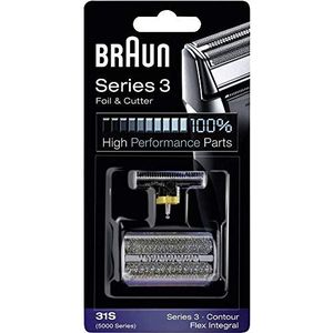 Braun Series 3 Vervange scheerkop scheerapparaat 31S zilver