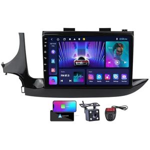 Android 13 systeem 2 Din Autoradio Stereo voor Buick Encore 2016-2018 9 inch touchscreen met GPS Navigatie Carplay Android Auto/Bluetooth 5.0/FM RDS Radio/4G WiFi/DSP Stuurbediening(NF-1)