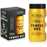 Totex POWDER WAX 20 g Matterende Volume Hair Styling Matterende Volume Poeder Wax Hair Styling Poeder Wax 1 stuk.