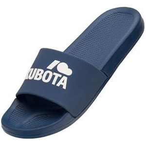 Badslippers Heren voor Sauna - Slippers voor Strand - Antislip Badslipper - Douche Schoenen - Waterdichte Slipper - Marineblauwe 41
