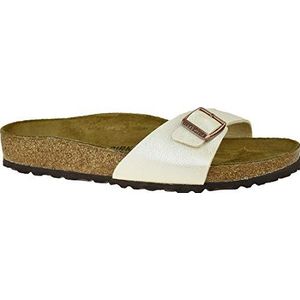 Birkenstock Madrid Eva klompen en muilezels voor heren, Sierlijke Parel Wit, 39 EU