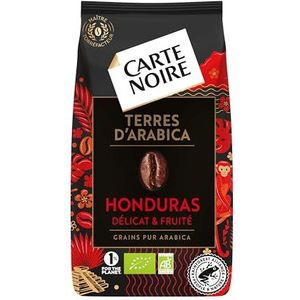 CARTE NOIRE - Biologische Honduras bonen – koffiebonen – ideaal voor automatische machines – bloemige en fruitige noten – 100% biologische Arabica – milieuvriendelijk – verpakking van 1 kg