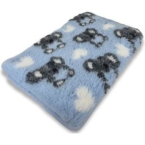 Vetbedding Veterinary Bed - Koala Blue - 150 x 100 cm Hondenkleed Dierenkleed Puppykleed Hondenfokker UK Made wasbaar