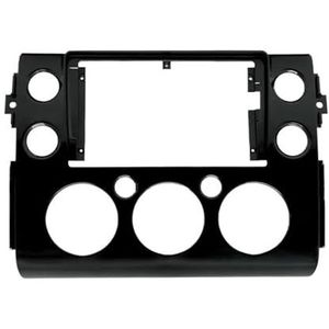 Voor Toyota Voor FJ Cruiser 2007-2018 9 Inch Autoframe Fascia-adapter Radio Dashboardmontagepaneelkit Auto Fascia Radio Paneel(Only Black Frame)