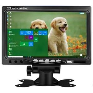 Automonitor 7 inch breedbeeld HD 1024 * 600 klein LCD met compatibele mini-desktop LCD-monitor
