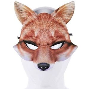 Luxylei Half Gezichtsmasker Sexy Cosplay Halloween Party Maskerade Bal Fancy Maskers Dier Eva Hoofd Masker