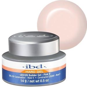 IBD Harde gel – LED/UV Builder Gel Pink V, per stuk verpakt (1 x 14 g)
