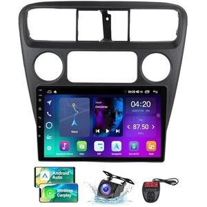 Android 13 QLED Autoradio voor Honda Accord 6 1997-2002 - Ingebouwde DSP/Carplay/Android Auto - Camera + DVR - 9 inch 2 Din - Stuurbediening - FM AM RDS DAB Radio - BT 5.0(NF-1)