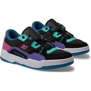 DC Shoes Construct - Damessneakers ADJS100172., Oranje Zwart Multi Wit, 39 EU