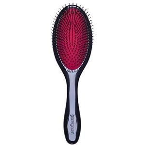 Denman Haarborstel D80M, pneumatische borstel met nylon borstelharen, 11 rijen