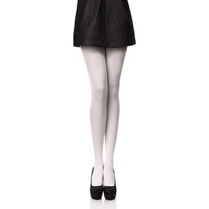 Antie Dames Microvezelpanty – Warme, stevige en comfortabele panty met perfecte pasvorm, ideaal voor dagelijks gebruik tijdens de koude winterdagen – AN-124 100 DEN (Wit, L (40-44))