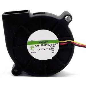 CPU Fan For SUNON for GB1205PHV1-8AY DC 12V 1.2W 3-wire 5015 5cm Cooling 50 * 50 * 15MM