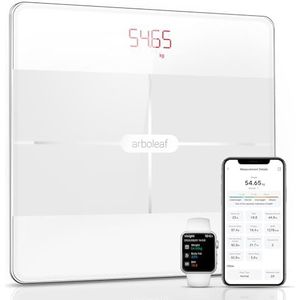 Personenweegschaal - Zwart - Gehard Glas - BMI en Lichaamsvetanalyse