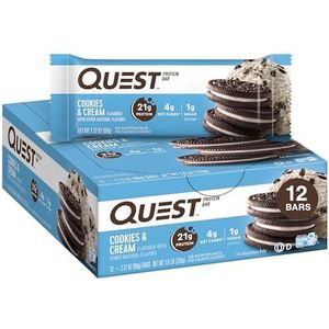 Quest Nutrition Quest Bars, koekjes en room, 12x60g