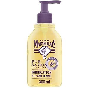 Le Petit Marseillais vloeibare zeep fabricage oude etherische olie lavendel - 300ml - set van 2