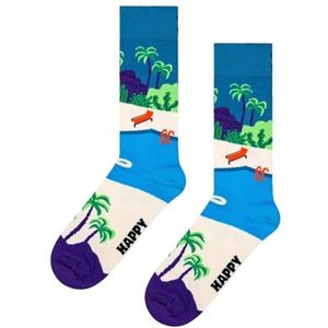 Happy Socks Zwemsokken aan de zijkant, Meerkleurig, 4146 EU
