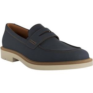 ECCO Men's London Penny Loafer, Ombre Nubuck, 11-11.5