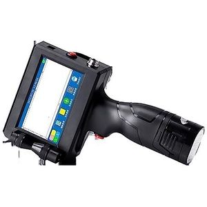 Mini Inkjet Printer Slimme handheld inkjetprinter Kleine pagina Coder Coder Automatische logoprinter, draagbare printer, sneldrogend instelbare afdrukhoogte