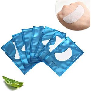Lunamoon 50 paar Oogpads voor Wimperverlenging Wimperverlengpads Wimperpads Ooggelpads voor Wimperextensions Gel-oogpads voor Verlenging