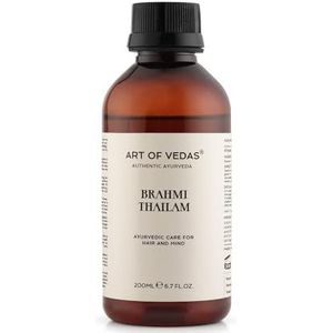 Art of Vedas - Brahmi Thailam - Brahmi Taila - Ayurvedische Kruidenolie - 200ML - Haar en Hoofdhuidverzorging