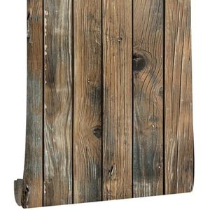 Plak het muurbehang waterdicht hout vinyl behang rol zelfklevend decor contactpapier deuren kast desktop moderne meubels decoratieve sticker meubelstickers (kleur: 920381, maat: 4
